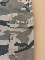 Miss Me Camo Barrel Leg (mid rise)
