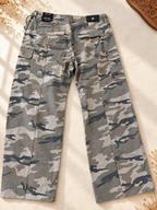 Miss Me Camo Barrel Leg (mid rise)