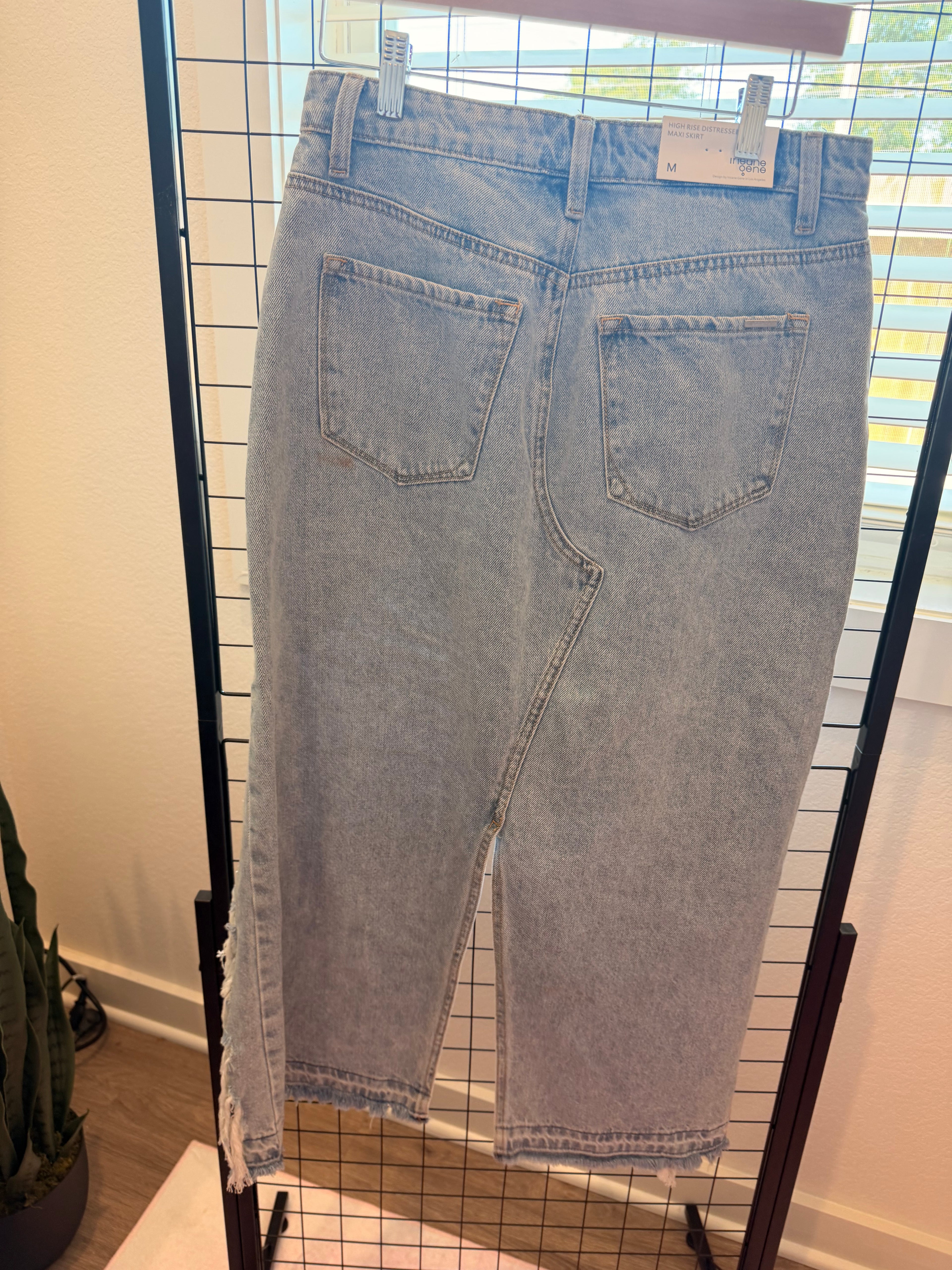 Ripped & Rowdy Denim Max skirt