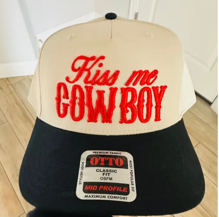 Kiss Me Cowboy Hat