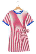 Red, White & Beautiful Mini Dress