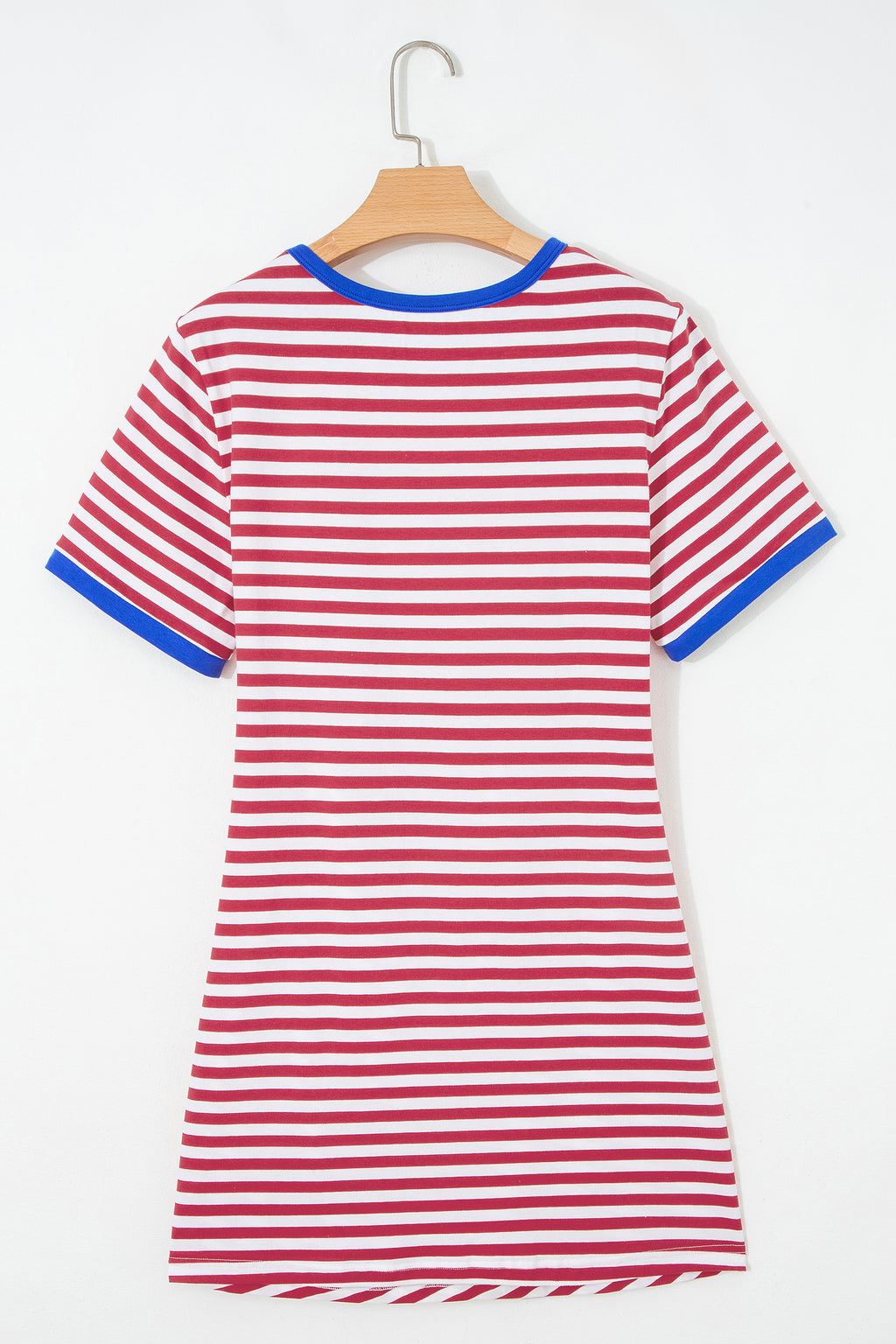 Red, White & Beautiful Mini Dress