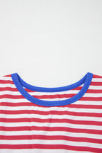 Red, White & Beautiful Mini Dress