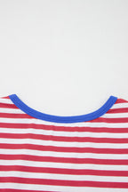 Red, White & Beautiful Mini Dress