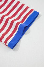 Red, White & Beautiful Mini Dress