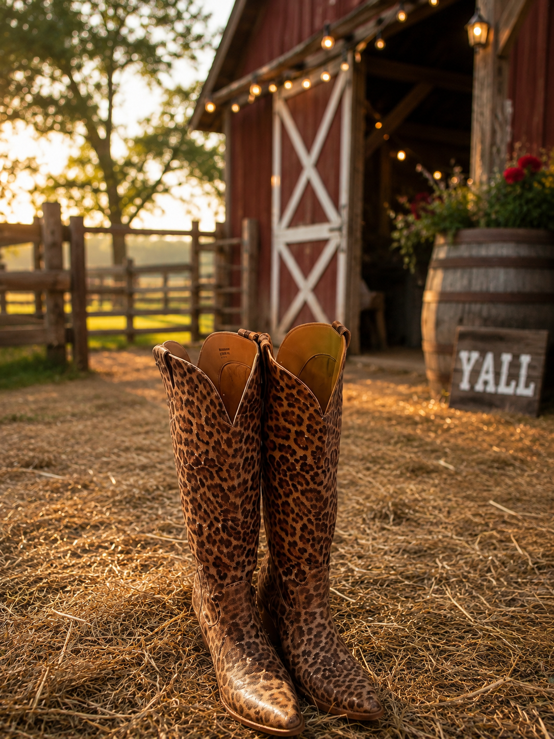 Leopard Lovin' Tall Boots