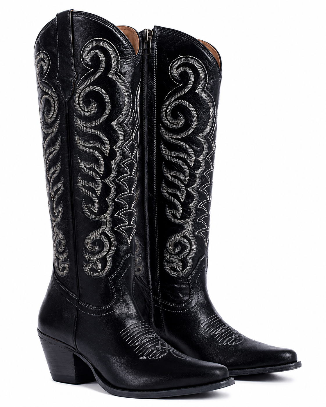 Nalejandra Boots in Ebony