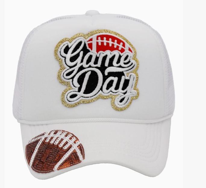 Glitz & Gridiron Game Day Hat